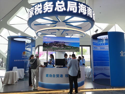 共享开放机遇 海南税务税费咨询服务台亮相消博会，提供专业信息咨询服务