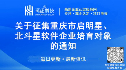 重庆培育“启明星”“北斗星”企业 入库条件与培育路径全解析